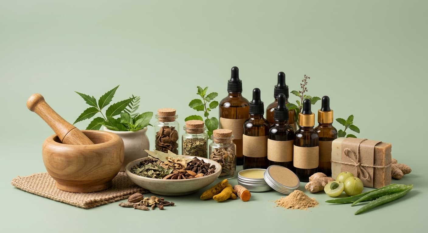 Photo representing Ayurvedic, Herbal & Natural Products tenders